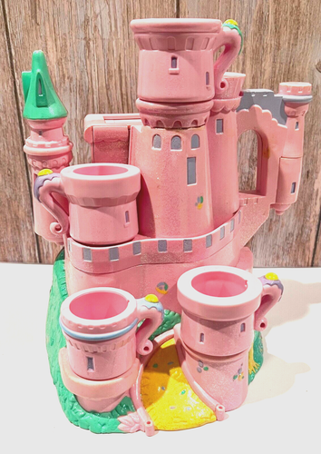 Vintage 1995 Trendmasters Pink Starcastle Magical Tea Party unvollständig mit Zubehör - Bild 3 von 19