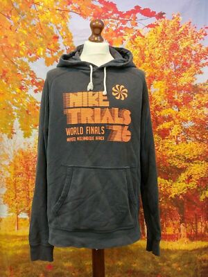 Nike Trials World Finals 76 black Hoodie. UK men's size XL