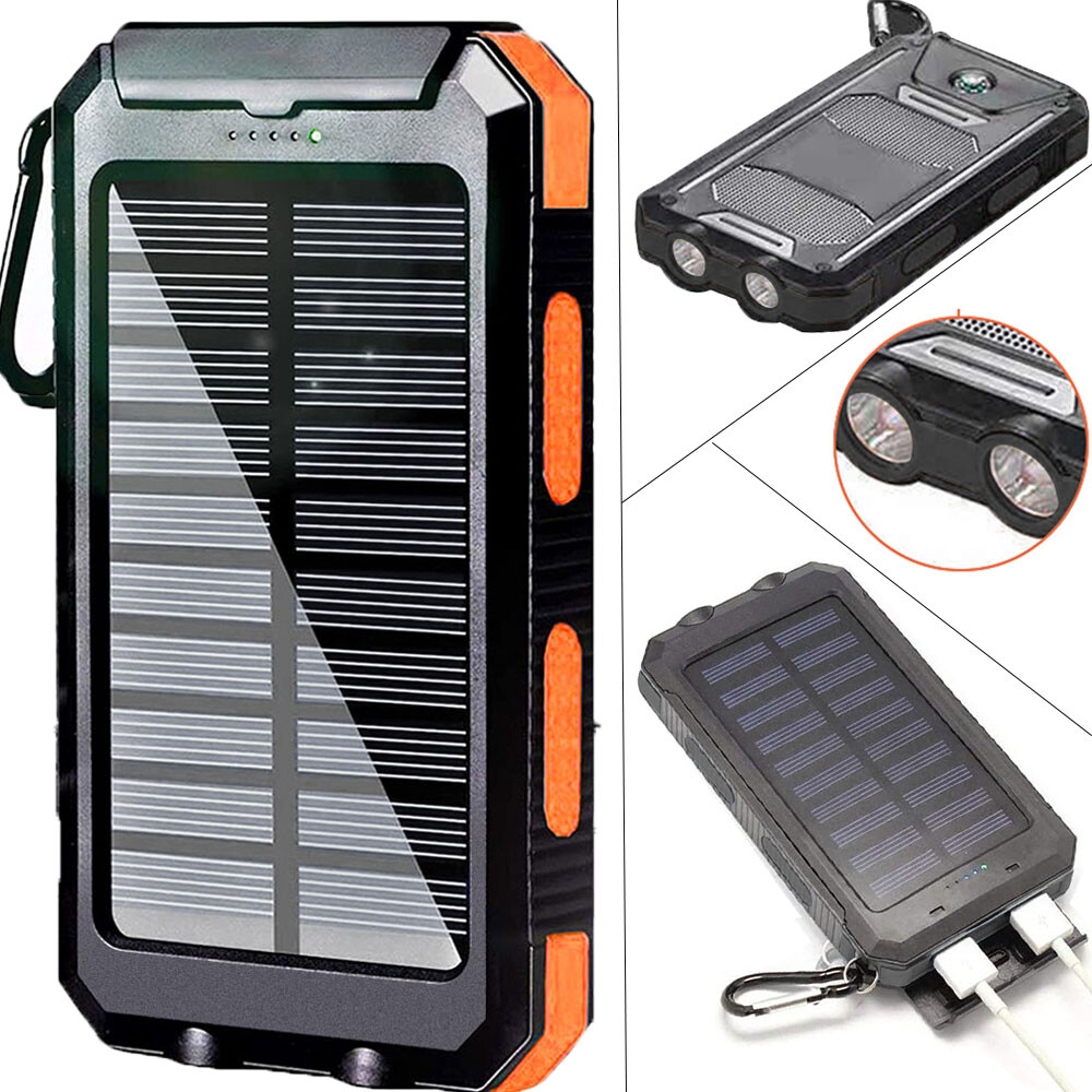 300000mAh Power Bank 4 USB Pack Charger Backup External Battery for Cell Phone