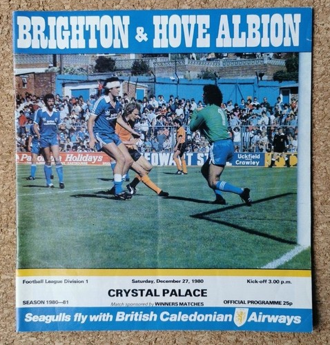 Programme Brighton Hove Albion Football Goldstone Ground Programmes - Various - Picture 33 of 81