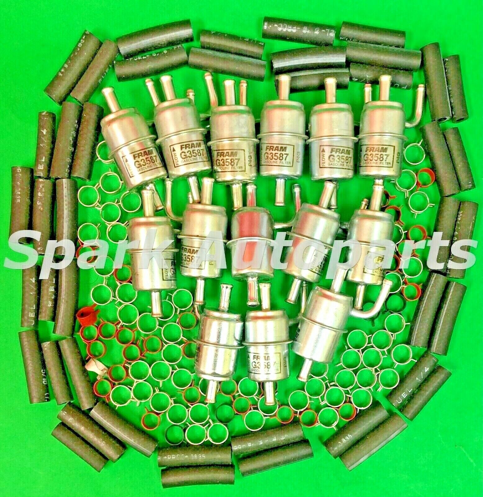 Lot of 14 Fuel Filter Fram G3587 For DODGE Caravan, Charger, PLYMOUTH Horizon