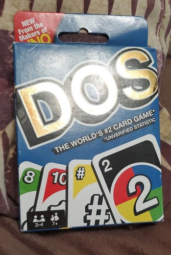 Brand New Dos  Card Game by Mattel From the Makers of Uno - Picture 1 of 2