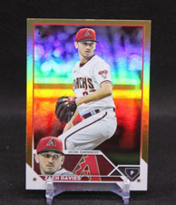 2023 Series 1 Base Gold Foil #123 Zach Davies - Arizona Diamondbacks
