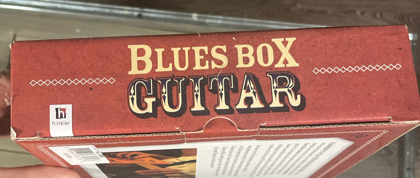 The Electric Blues Box Slide Guitar Kit with Guitar, Instruction Book