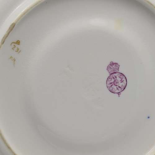 Fine Royal Worcester Porcelain Aesthetic Movement Style Gilt Cup & Saucer Antiqu - Picture 16 of 17