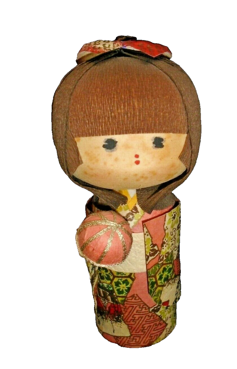 Vintage Japanese Doll 水彩 Vintage Japan pearl diver doll - Ama Island Japan. For Sale at
