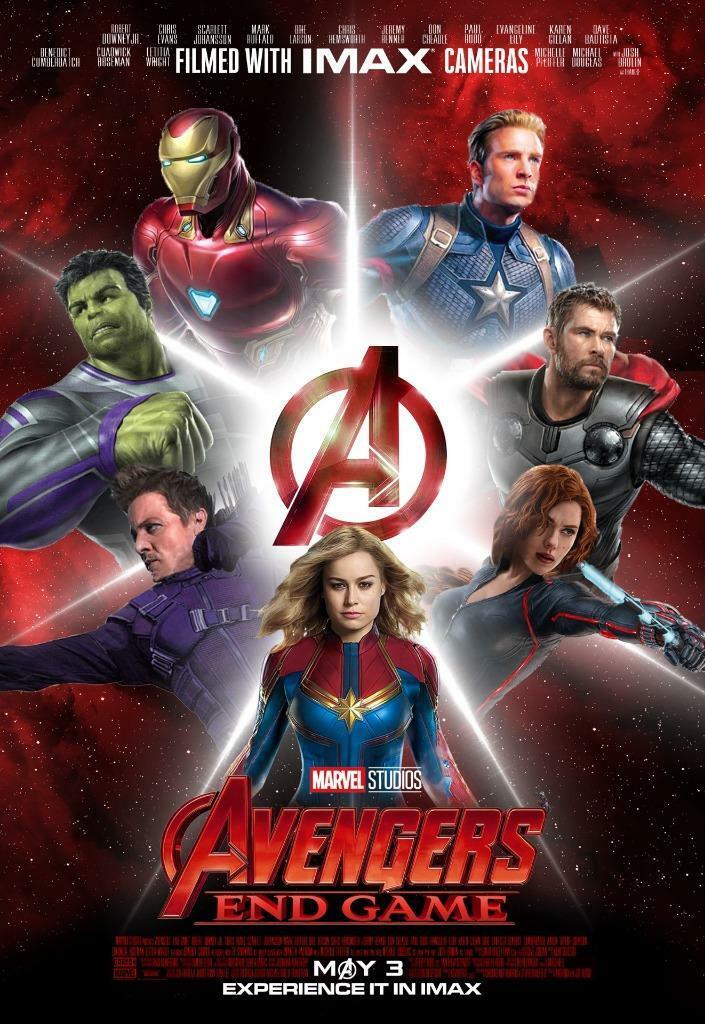 AVENGERS ENDGAME 11x17 MOVIE POSTER PRINT #2