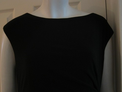 BNWT £155 RALPH LAUREN Black White Detailed Cocktail Party Dress UK 10 - Picture 7 of 14