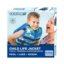 Oceans 7 Us Coast Guard Approved, Infant Life Jacket, Type II Vest, PFD, Pers...