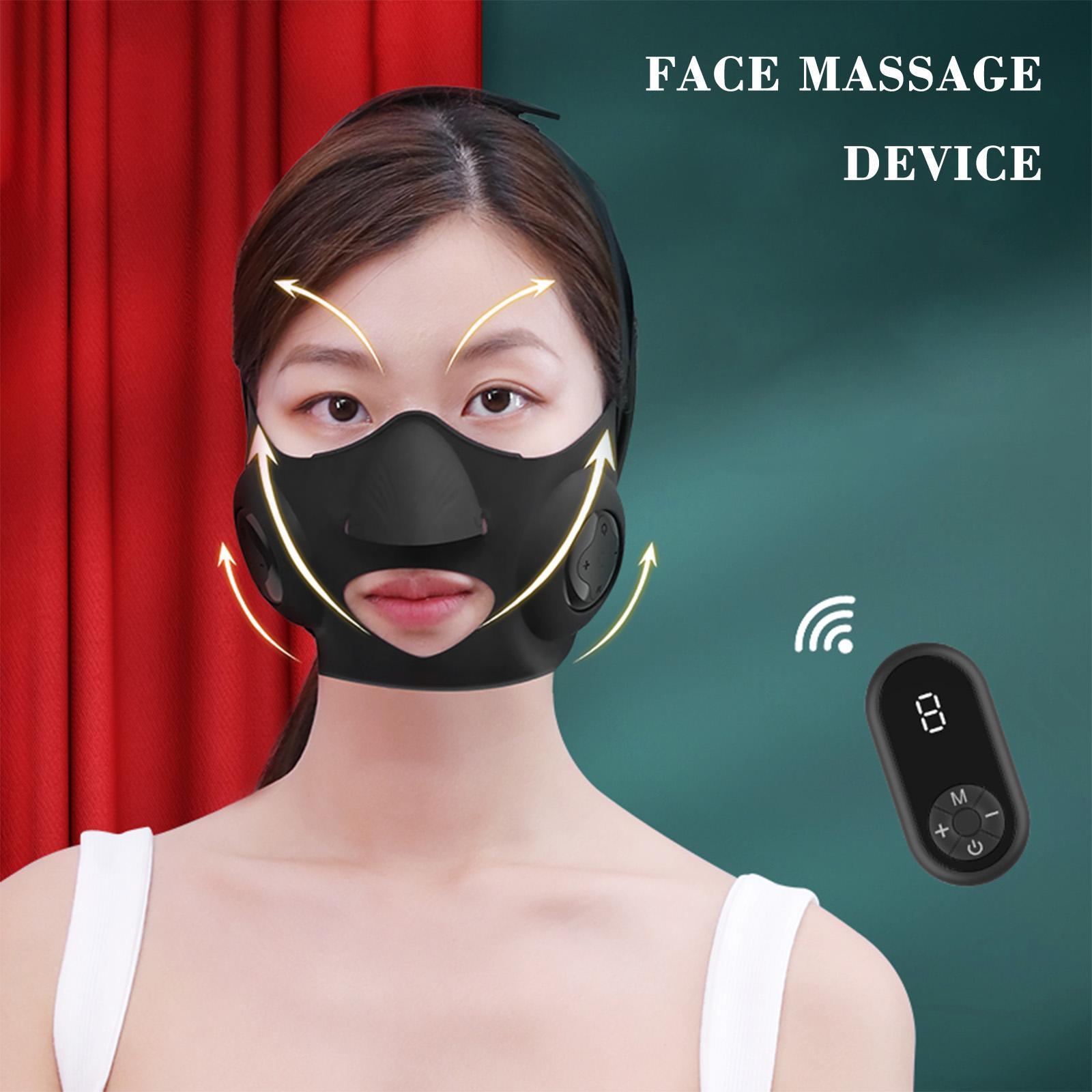 New EMS V Shape Face Lifting Massager Face Slimming Mask Lift Up Belt