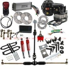 Front Drive 1/2 Shaft Axle Kits 1000W 1500W Differential Motor for UTV ATV Carts