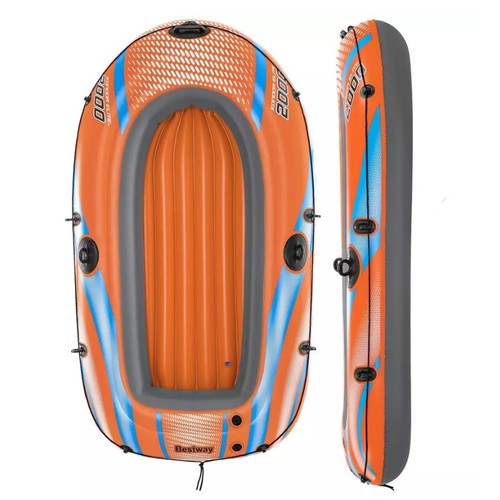 Bestway Inflatable 3 Person Boat Kondor 8ft Elite 3000 Dinghy Sailing