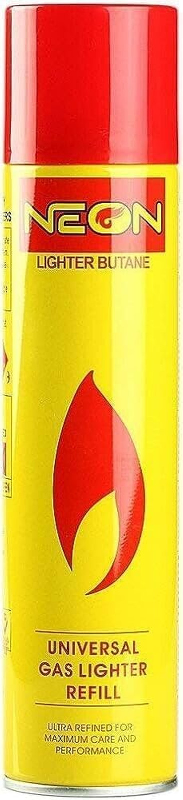 Gas Refill Butane Universal Fluid Fuel Ultra Refined 300ml 10.14 Oz