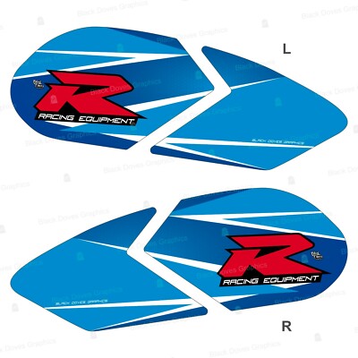 KIT ADESIVI 3D PROTEZIONI Compatibili Per MOTO SUZUKI Gsx-r 600 E 750 2006-2016 EUR 37,00 - IT - Foto 13