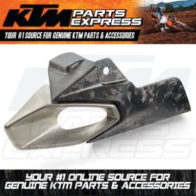 NEW KTM CARBON EXHAUST COVER 96305990044 | eBay