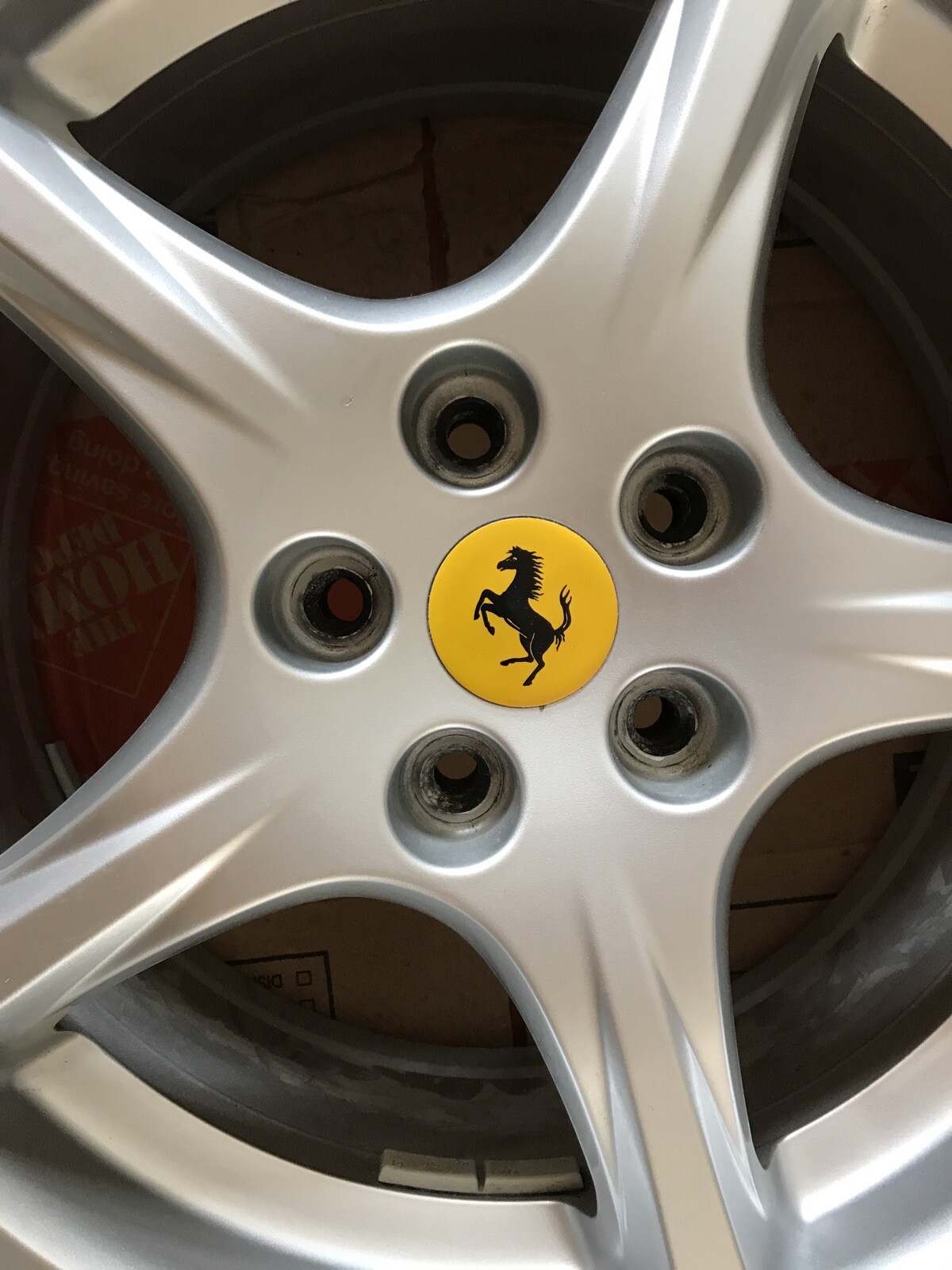 Ferrari 612 Scaglietti Front Wheels Set