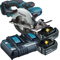 Makita Akku-HandkreissäGe DSS501Z 18V - 51Mm - LadegeräT DC18RD - 2X5Ah