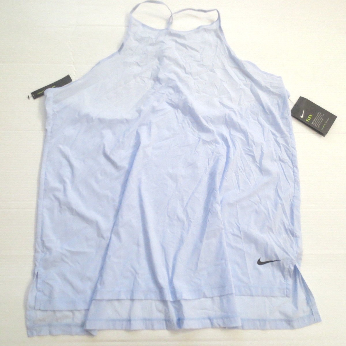 Nike Women Tank Top Plus Shirt AH9092 Light Blue 415 Size 1X