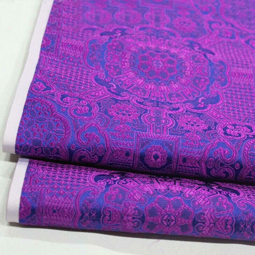 Disfraz chino vintage chino brocado de seda satinada con flores artesanal - Imagen 30 de 31