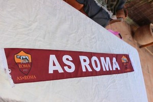 AS ROMA Scarf Football Soccer fatece Largo che Passamo noi