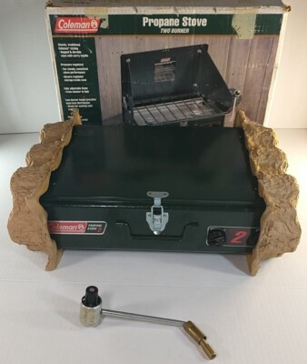 Coleman Model 5423E700 2-Burner Propane Camp Stove In Box USA 10 1995