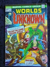 WORLDS UNKOWN #3 BRONZE AGE HORROR MARVEL COMICS 