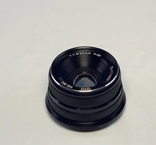 7artisans 25mm f/1.8 Compact Wide Angle Manual Lens for Canon EOS-M Mount