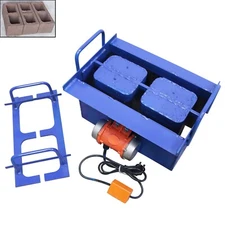 Manual Hollow Soil Block Brick Molding Machine Brick Maker Square Hole 220V 40W