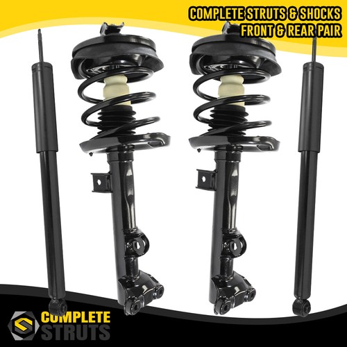 20022007 Mercedes C230 RWD Front Complete Struts & Rear Shock