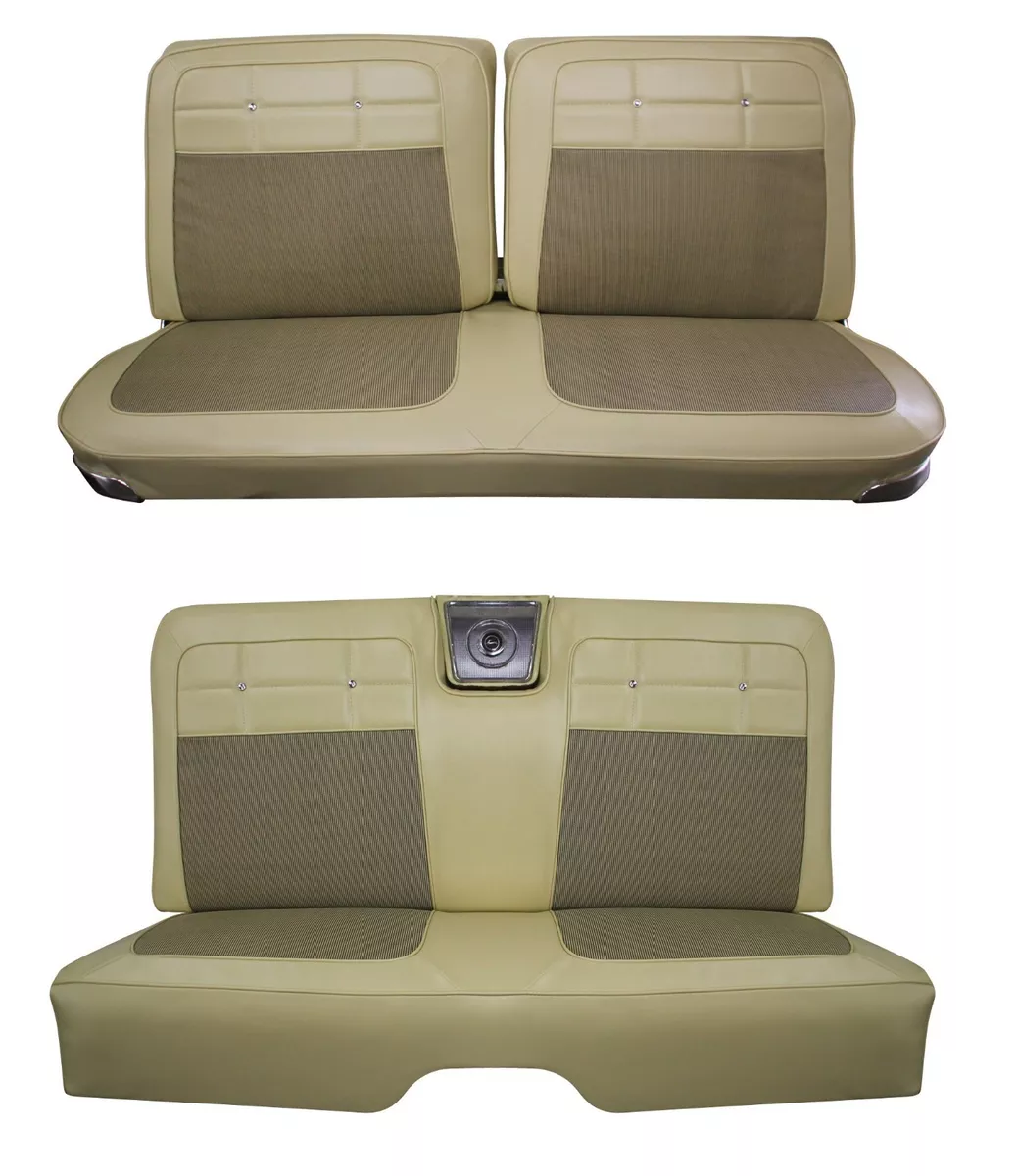 1962 Impala Convertible Front Rear Bench Seat Upholstery in Many
