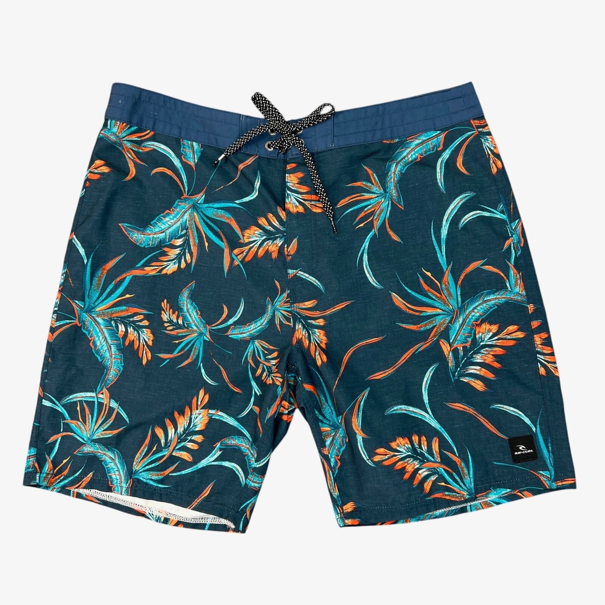 Rip Curl Board Shorts Mens 36 Floral Quick Dry Drawstring Beach Swim Surfing