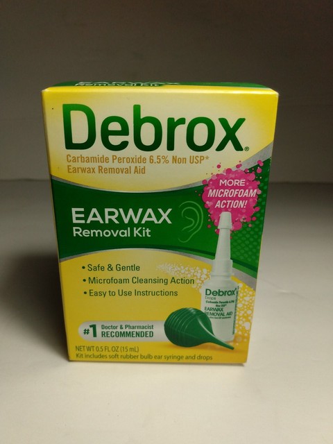 Debrox Earwax Removal Kit - 0.5oz for sale online | eBay