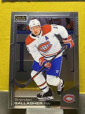 Brendan Gallagher #128 2020-21 O-Pee-Chee Platinum Montreal Canadiens hockey