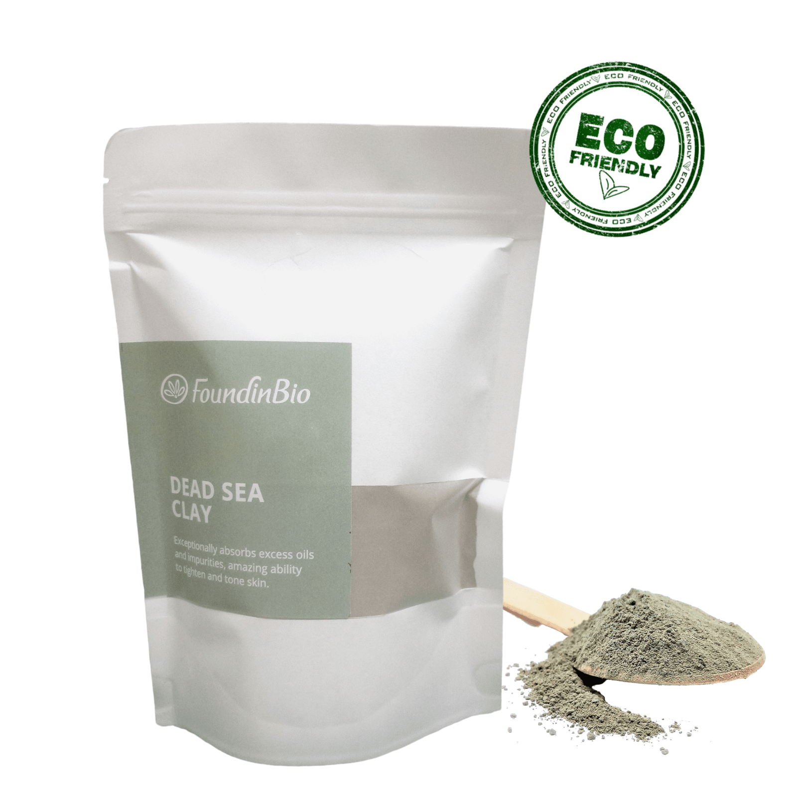 Pure Dead Sea Clay Powder Mud Cleanses Purifies Skin Face Body Hair