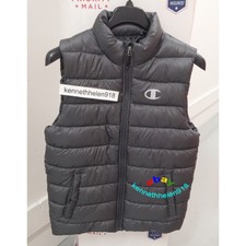 CHAMPION LIGHTWEIGHT VEST JACKET CH8003PPRS GRANITE HEATHER MENS SIZE MEDIUM