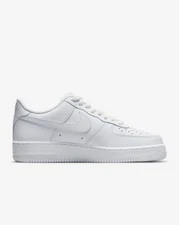 Nike Men's Air Force 1 '07 Shoes - Air Cushioning, Leather Upper & Durable Grip