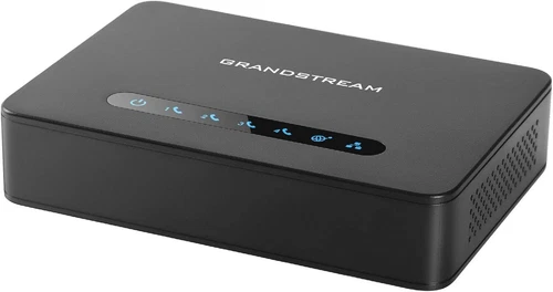 Grandstream HT814, 4 Port FXS Gateway with Gigabit NAT Router, Black