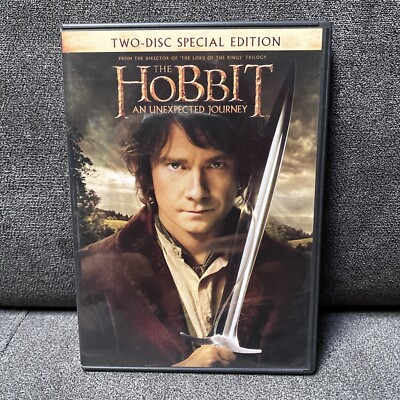 The Hobbit: An Unexpected Journey (DVD, 2012) Widescreen Very Good