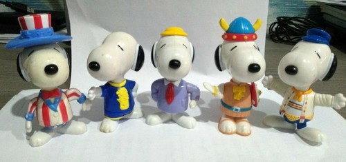 snoopy around the world mcdonalds toys