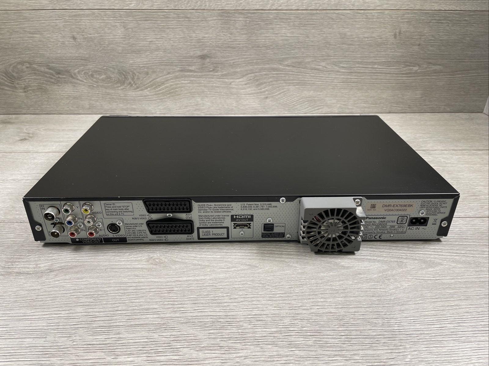 Panasonic DMREX769 DVD Recorder 160GB HDD Freeview HDMI + Remote