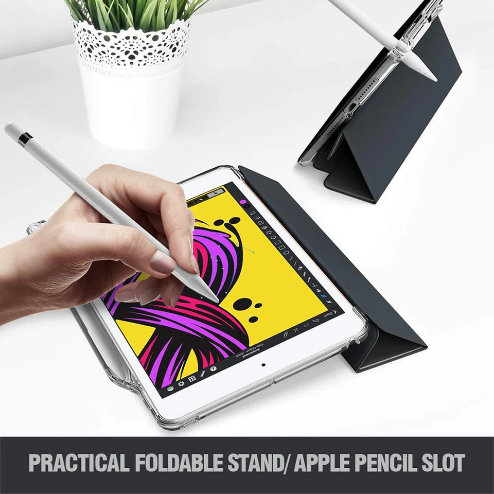 Smart тройного сложения чехол для iPad Mini 5 / iPad Pro 11 / 12,9 / 10,5 / iPad 9,7 чехол - Изображение 4 из 4