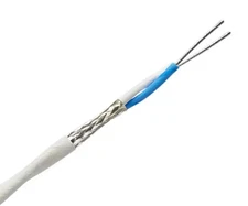 WL Gore DXN2600 20 AWG 1 Pair Shielded Twisted High Speed Data Cable White