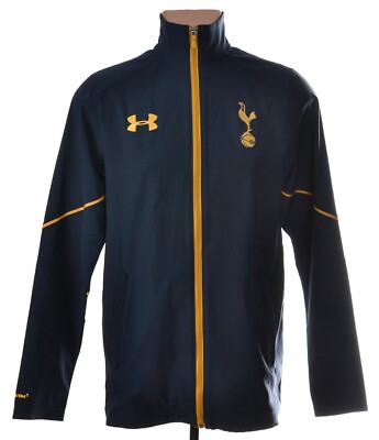 TOTTENHAM HOTSPURS 2016/2017 FOOTBALL TRACK JACKET JERSEY UNDER ARMOUR S ADULT