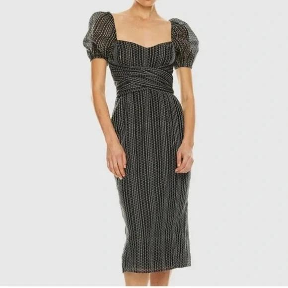 Talulah honeycomb midi clearance dress