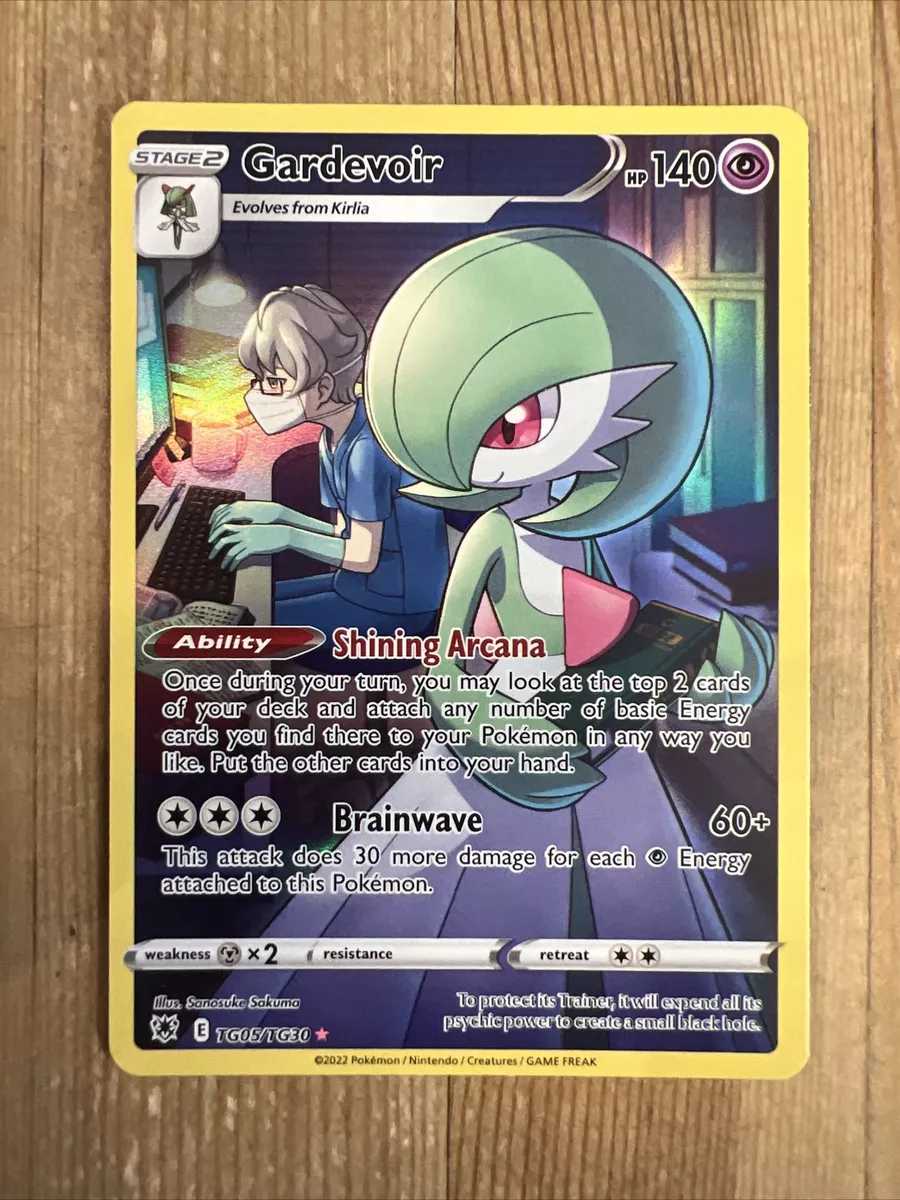 Carta Pokémon Gardevoir Estrelas Radiantes - Tg05/tg30 - Escorrega o Preço