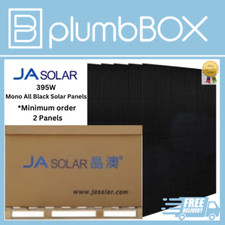 395w JA Solar Solar Panels Mono MBB Percium Half-Cell All Black Short Frame MC4