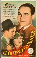 The Last Gangster Original Spanish Movie Herald 1937  Edward G Robinson