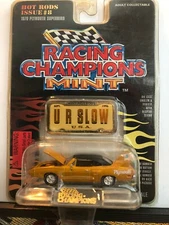 1/64 RACING CHAMPIONS MINT 1970 PLYMOUTH SUPERBIRD BUTTERSCOTCH & BLACK TOP