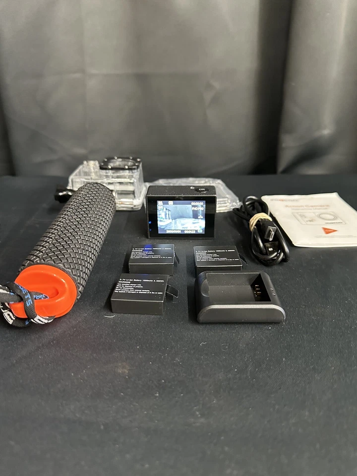 Soocoo C30 4K Action Camera + Accessories (Missing Battery Cover) - Image 3 of 4