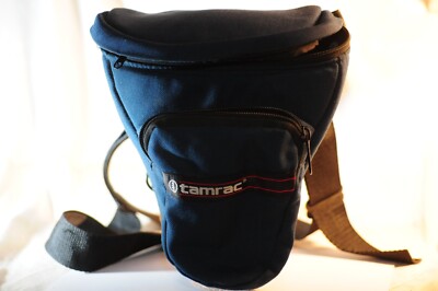 Tamrac canvas camera padded waist bag 515 from 80's for Nikon Canon SLR vintage